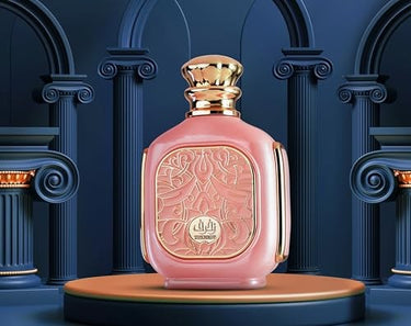 Afnan Zimaya Zukhruf Pink Eau de Parfum 3.4 oz (100ml) Spray – Floral & Elegant Unisex Fragrance